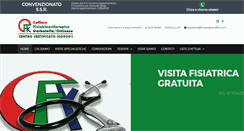 Desktop Screenshot of fisioterapiacaffaro.com